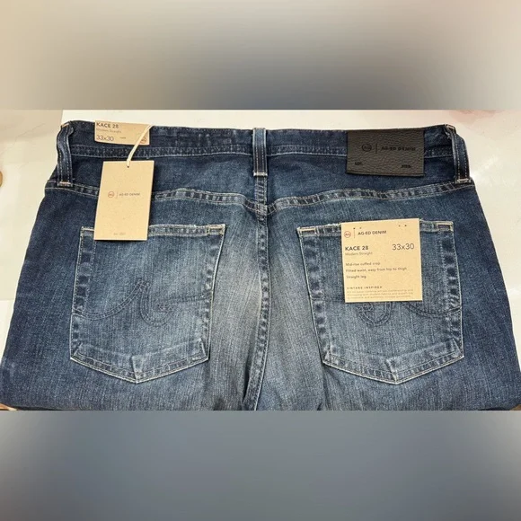AG-Ed Kace 28 Modern Straight Denim - Picture 5 of 10